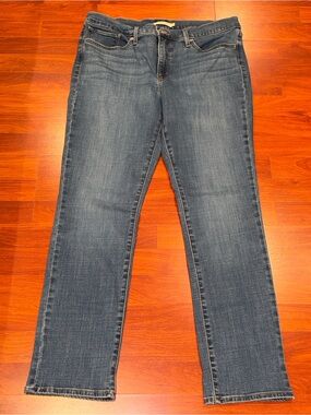 Levi's 314 Shaping Straight Jeans Medium Wash W33 L32